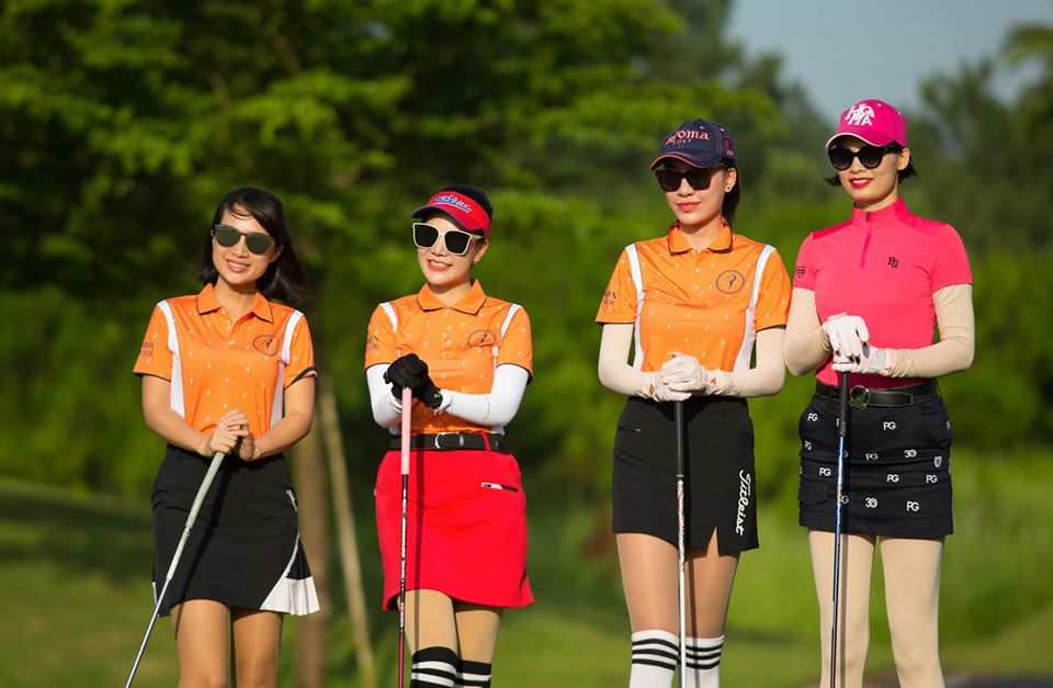 Phong cách thời trang golfer nữ Việt Nam 1