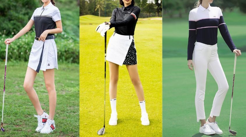 set trang phục golf nữ đẹp