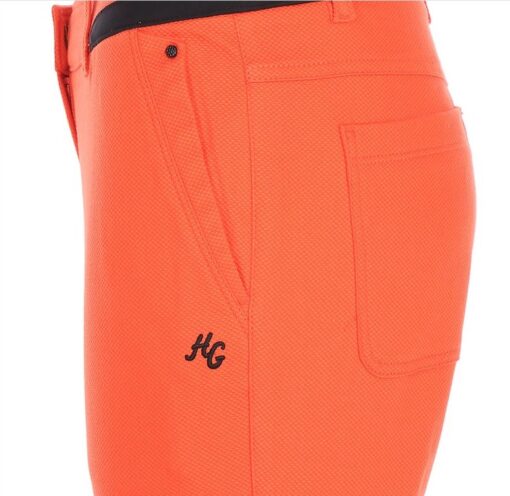 quần dài golf nữ màu cam 3