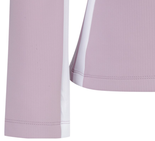 áo dài tay golf nữ hồng pastel 4